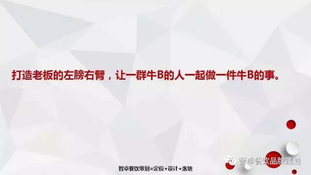 餐飲策劃